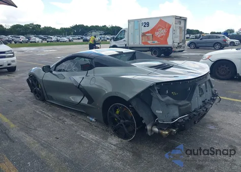 2022 Chevrolet Corvette Stingray Rwd 1Lt из США, поврежденный, VIN 1G1YA3D43N5104936